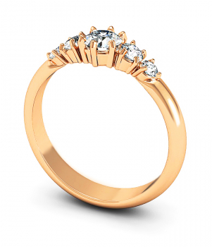 Помолвочное кольцо (Мод. 741)