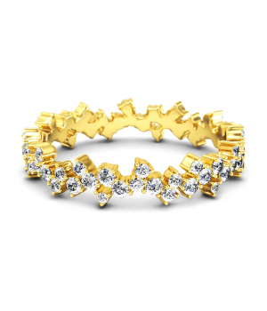 Кольцо с бриллиантами (Мод. 645)