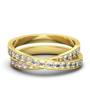 Кольцо с бриллиантами (Мод. 601)