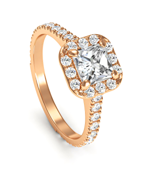 Помолвочное кольцо (Мод. 814)