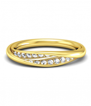 Кольцо с бриллиантами (Мод. 641)