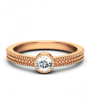 Помолвочное кольцо (Мод. 707)