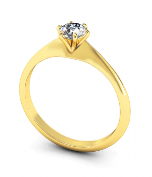 Помолвочное кольцо (Мод. 754)