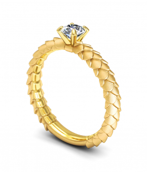 Помолвочное кольцо (Мод. 702)