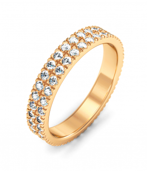 Кольцо с бриллиантами (Мод. 606)