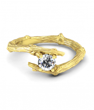 Помолвочное кольцо (Мод. 766)