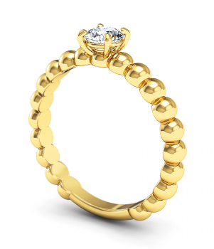 Помолвочное кольцо (Мод. 739)