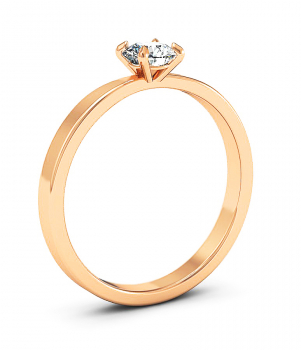 Помолвочное кольцо (Мод. 705)