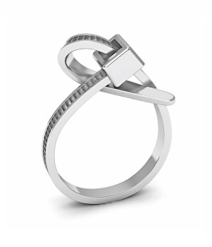 Кольцо обещания "Хомут" (Мод. 028)