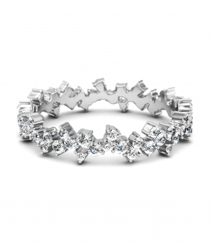 Кольцо с бриллиантами (Мод. 645)