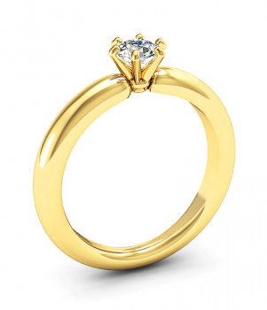 Помолвочное кольцо (Мод. 728)