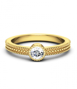 Помолвочное кольцо (Мод. 707)