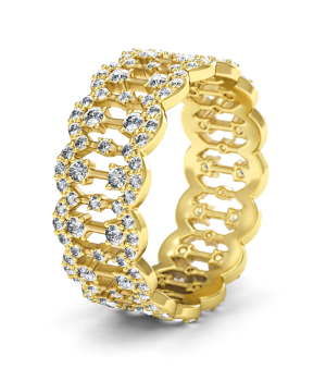 Кольцо с бриллиантами (Мод. 658)