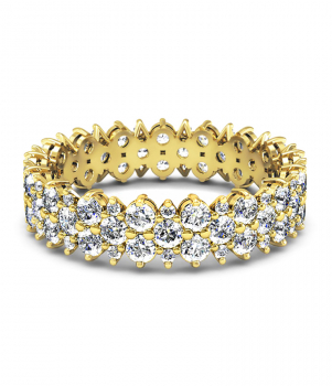 Кольцо с бриллиантами (Мод. 639)