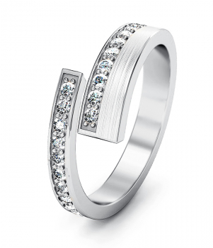 Кольцо с бриллиантами (Мод. 615)