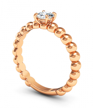 Помолвочное кольцо (Мод. 739)