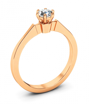 Помолвочное кольцо (Мод. 708)