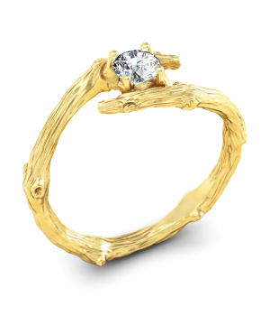 Помолвочное кольцо (Мод. 766)