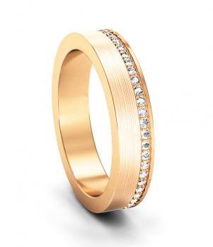 Кольцо с бриллиантами (Мод. 614)