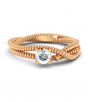 Помолвочное кольцо (Мод. 758)