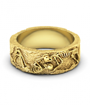 Тематическое кольцо "Любовь до гроба" (Мод. 523)