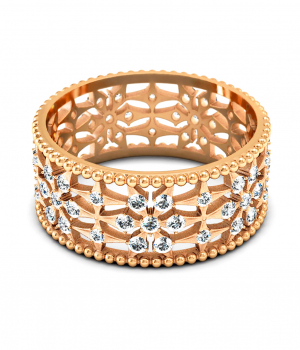 Кольцо с бриллиантами (Мод. 634)