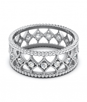 Кольцо с бриллиантами (Мод. 653)