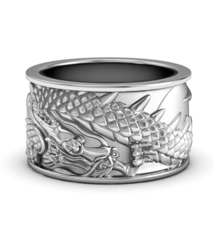 Тематическое кольцо "Японский дракон" (Мод. 557)