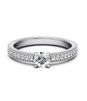 Помолвочное кольцо (Мод. 704)