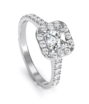 Помолвочное кольцо (Мод. 814)