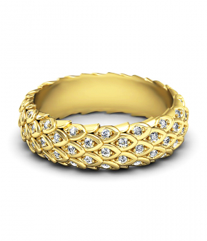 Кольцо с бриллиантами (Мод. 604)