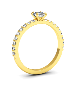 Помолвочное кольцо (Мод. 764)