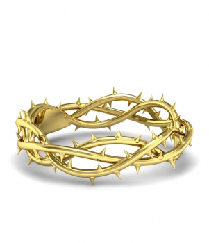 Тематическое кольцо "Терновник" (Мод. 261)