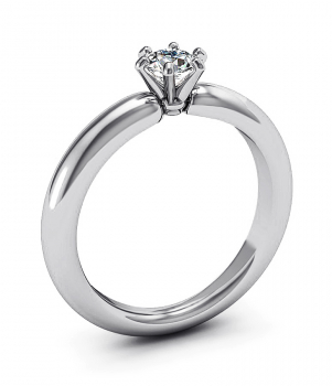 Помолвочное кольцо (Мод. 728)