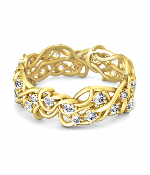 Кольцо с бриллиантами (Мод. 644)