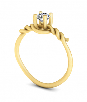 Помолвочное кольцо (Мод. 749)