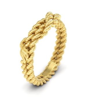 Тематическое кольцо "Верёвка" (Мод. 549)