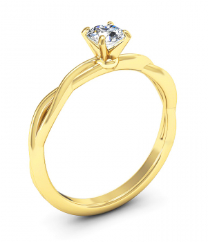 Помолвочное кольцо (Мод. 753)