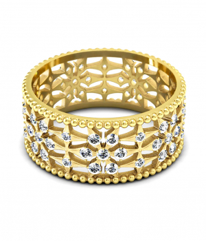 Кольцо с бриллиантами (Мод. 634)