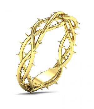 Тематическое кольцо "Терновник" (Мод. 261)