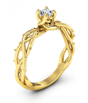 Помолвочное кольцо (Мод. 759)