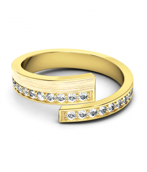 Кольцо с бриллиантами (Мод. 615)