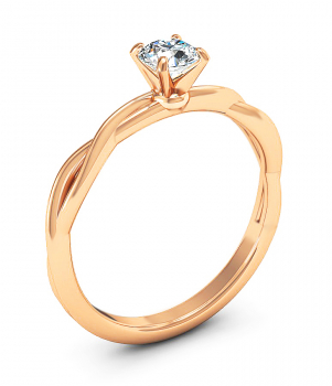 Помолвочное кольцо (Мод. 753)