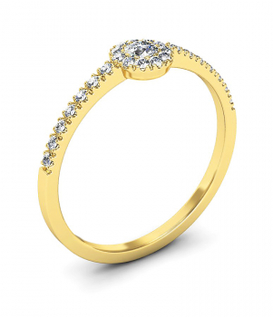 Помолвочное кольцо (Мод. 761)