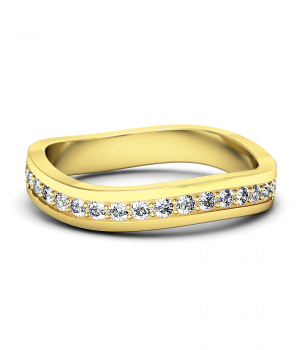 Кольцо с бриллиантами (Мод. 611)