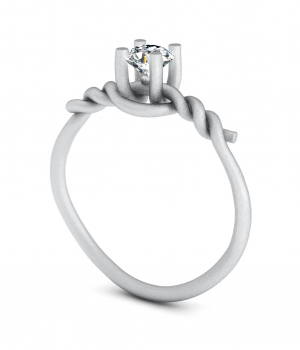 Помолвочное кольцо (Мод. 749)