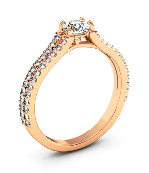 Помолвочное кольцо (Мод. 721)