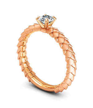 Помолвочное кольцо (Мод. 702)