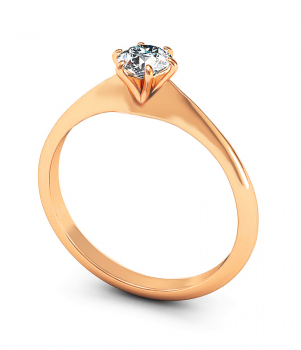 Помолвочное кольцо (Мод. 754)