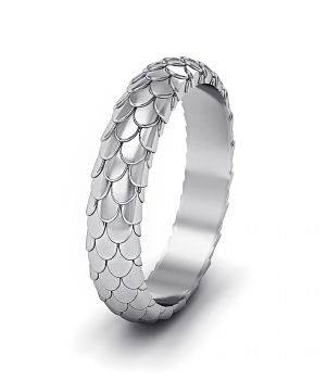 Тематическое кольцо "Чешуя" (Мод. 407)